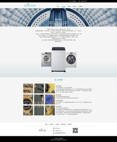 智享生活，科技未來——打造一體化家電品牌官網設計